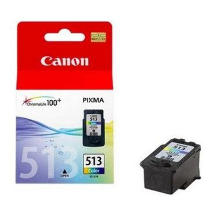 Cartouche d'encre CANON Originale CL-513 3 Couleurs (CMY) XL Haute Capacité - 2937B001
