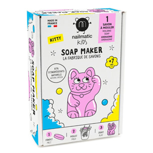 La Fabrique de Savon Kitty - Coffret DIY Création Savon en Forme de Chat