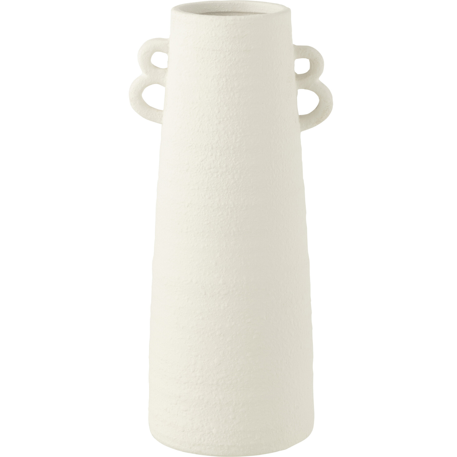 J-Line vase Conique - céramique - blanc - small - 44 cm de hauteur