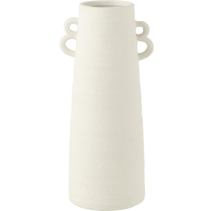 J-Line vase Conique - céramique - blanc - small - 44 cm de hauteur
