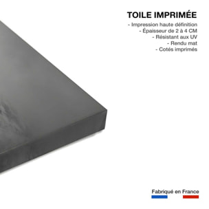 Tableau au sommet de la jarjatte Toile imprimée