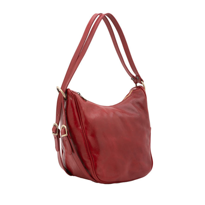 Borsa a spalla da donna - Modello False - Vera pelle - 31.0 x 28.0 x 20.0 cm