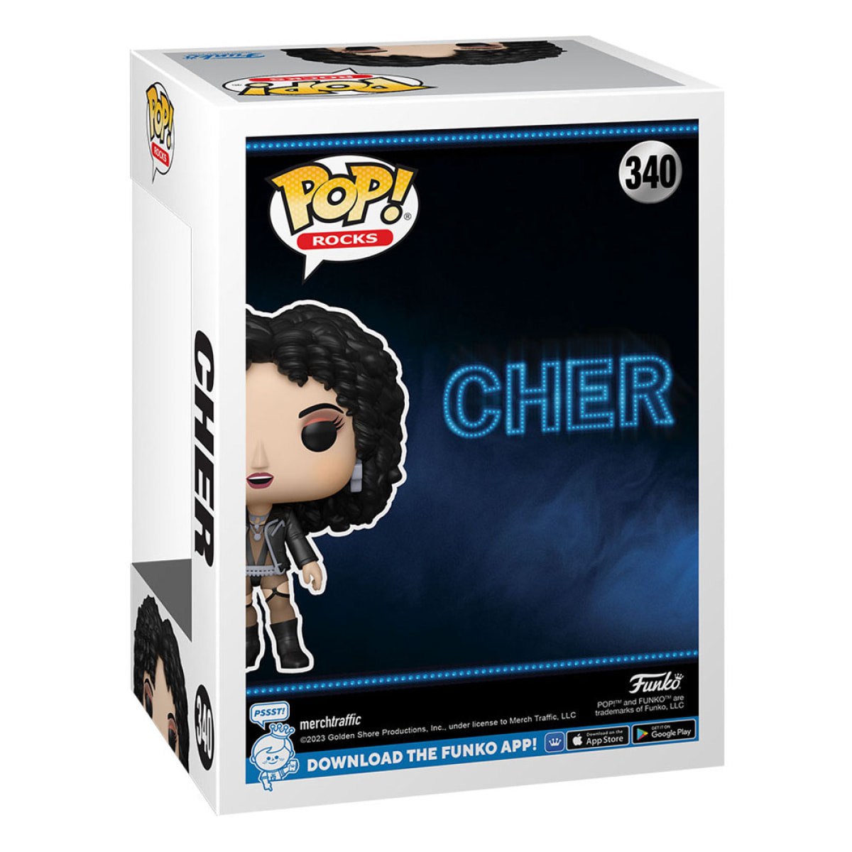 Cher Pop! Rocks Vinile Figura Turn Back Time 9 Cm Funko