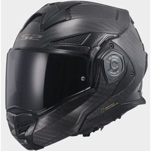 CASCO MOTO MODULAR LS2 FF901 ADVANT X SOLID CARBON (E22.06)