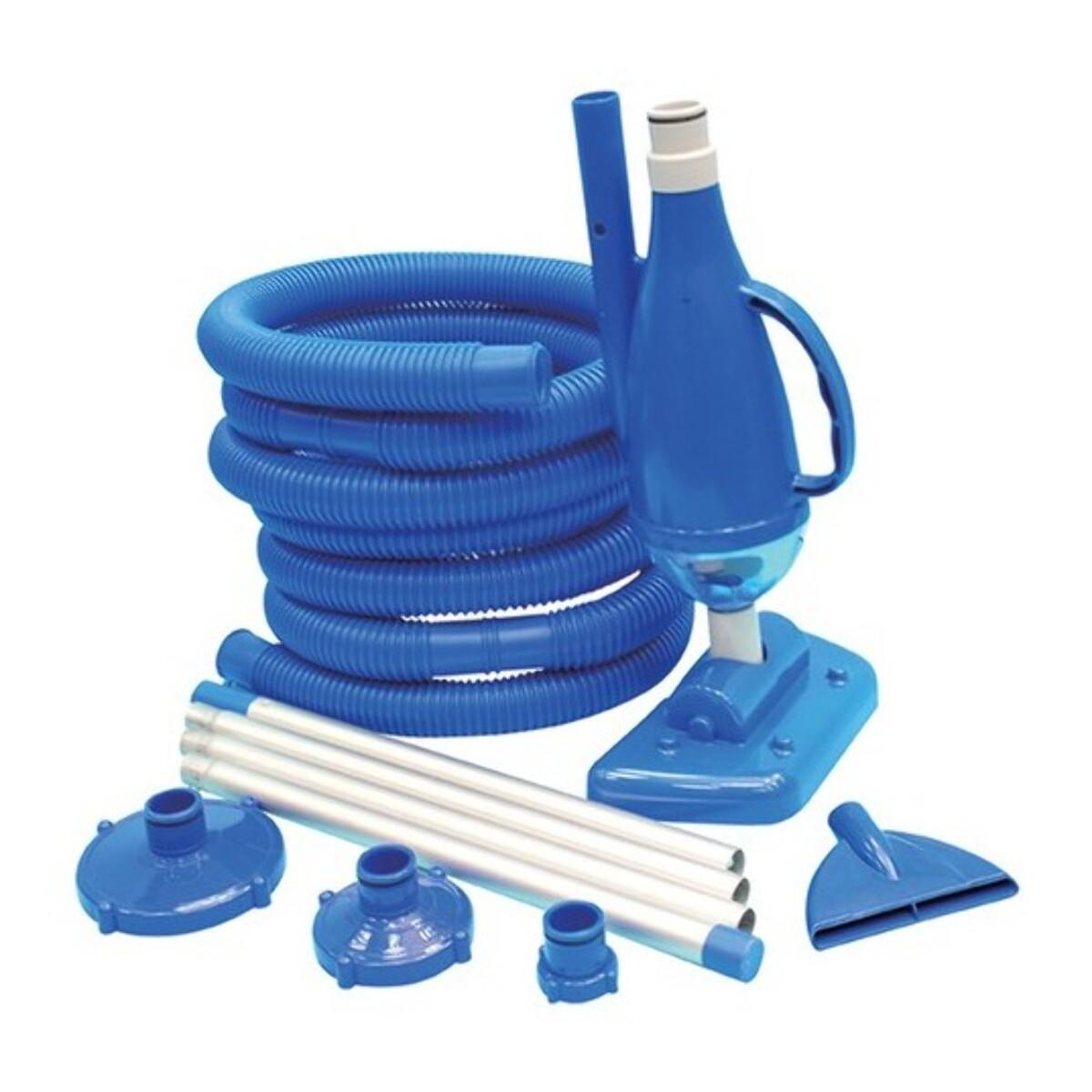 KIT PULIZIA DELUXE 3 (COMPRENDE SPAZZOLA VACUUM, 3 ADATTATORI, ASTA 1.5M)