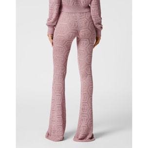 PHILIPP PLEIN Flare Trousers MONOGRAM