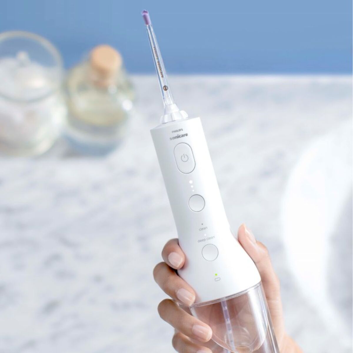 Hydropulseur PHILIPS Sonicare Powerflosser 3000 HX3826/31 sans fil
