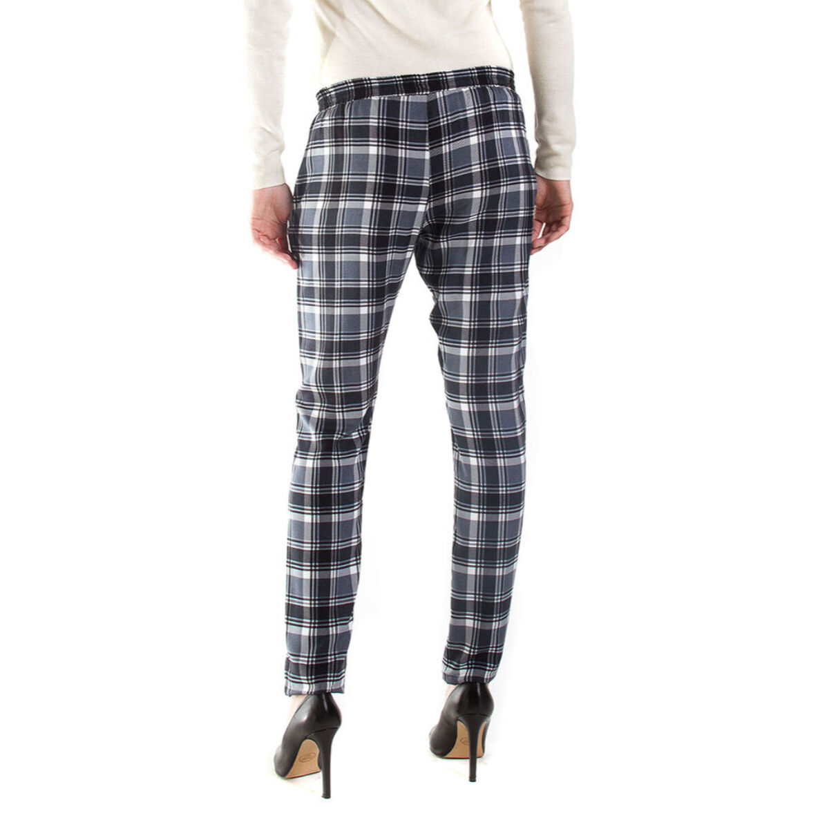 PANTALONE FLUIDO. MOD T771. Vita regolare e gamba regolare