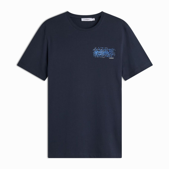 T-SHIRT BLU SCURO CONBIPEL