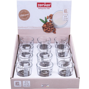 Mini verre mesureur en verre 40 ml Zenker