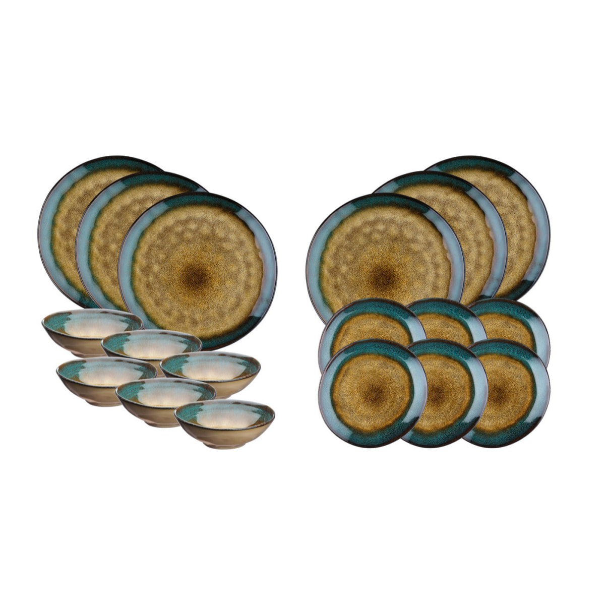 Service Les Essentiels ISLAND - 18 pièces - Terre et mer