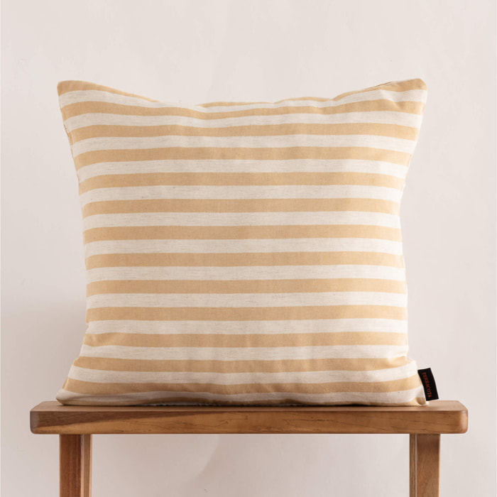 Housse de coussin jacquard 50x50 cm Jávea Grande Amber Gold