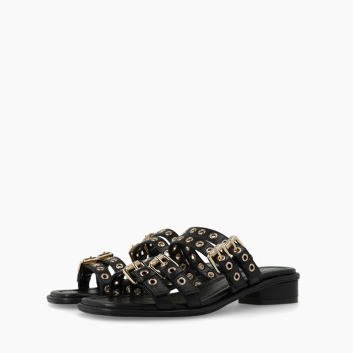 SANDALIAS NEGRAS A-PERSEO