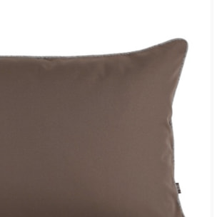 Coussin rectangle uni extérieur - Taupe