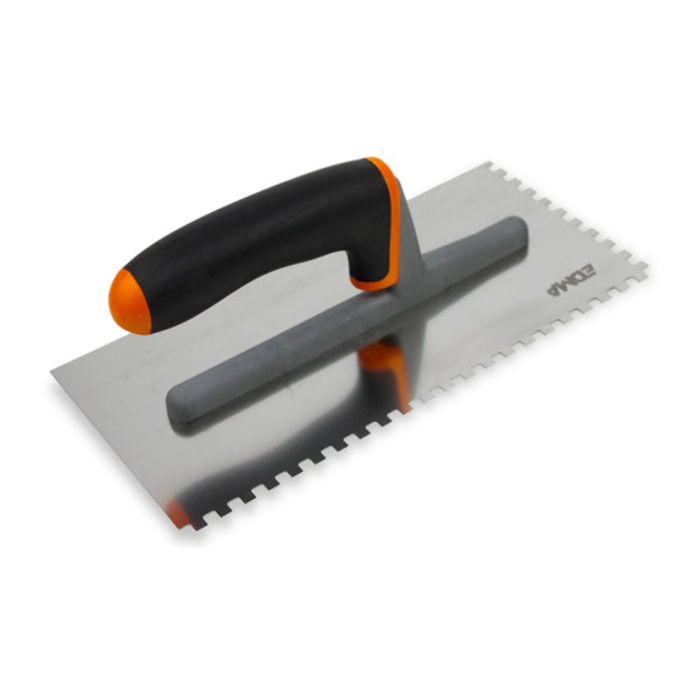 Platoir cranté 280 mm EDMA 6x6 mm - 255655