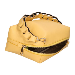 Borsa a spalla da donna - Modello Livia - Vera pelle - 26.0 x 16.0 x 9.0 cm