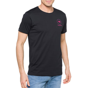 T-shirt in cotone 150 gr Flame Hot Buttered Nero.