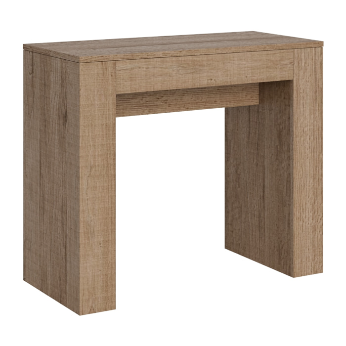 Consolle allungabile 90x42/198 cm Modem Small Quercia Natura.