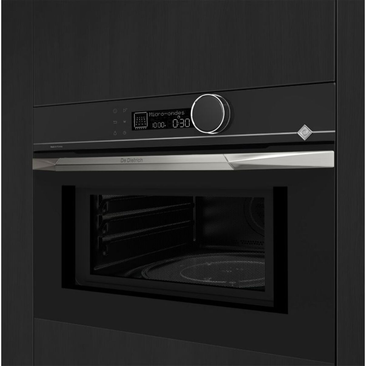 Micro ondes encastrable DE DIETRICH DKE4535X Inox Stellaire