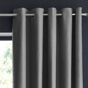 Rideau uni Occultant 100%polyester