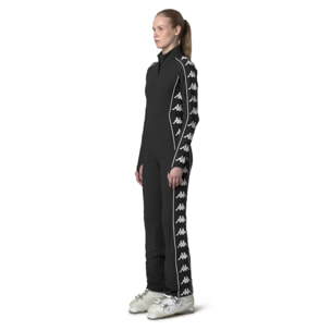 Kappa - Chandal Mujer Negro - 4Cento 400 222 Banda