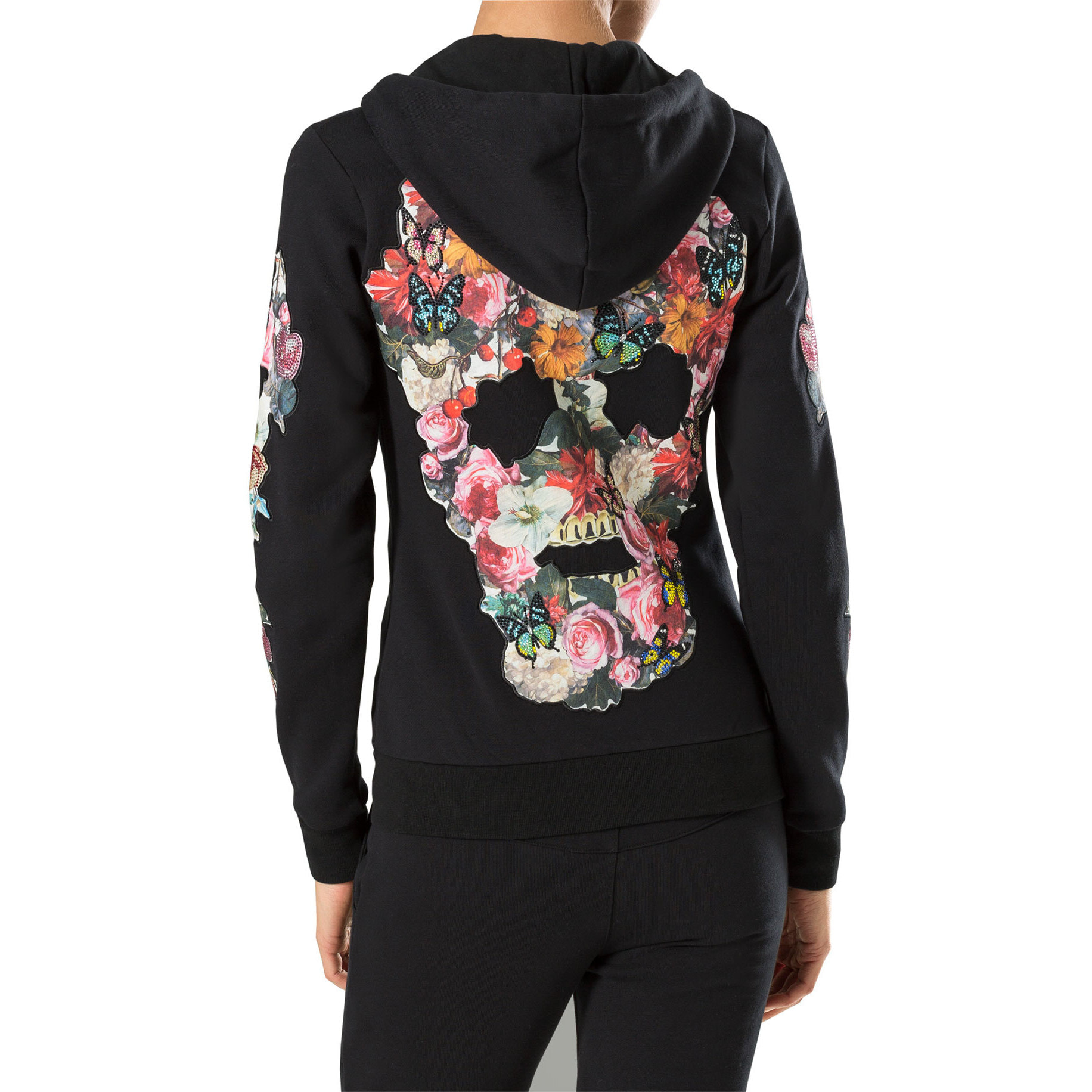 PHILIPP PLEIN hooded jacket "love murderer"