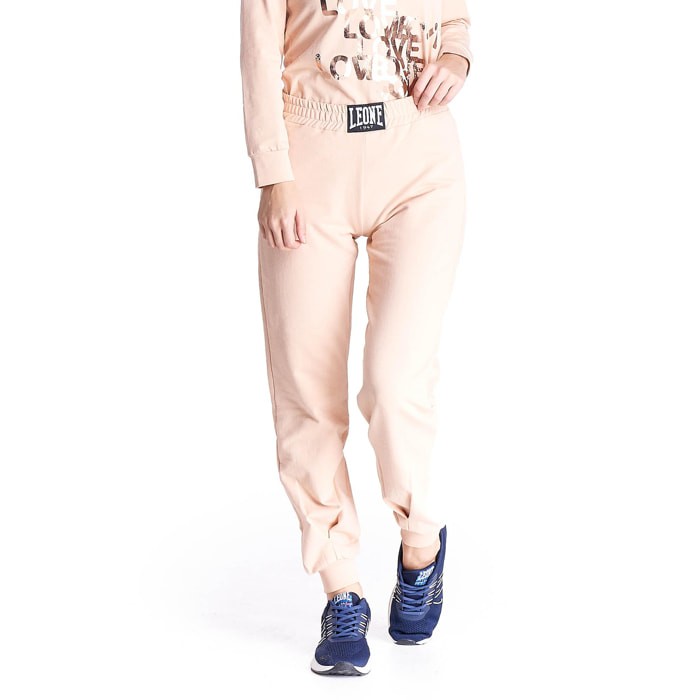 Pantaloni in felpa da donna con polsini Comfort Zone