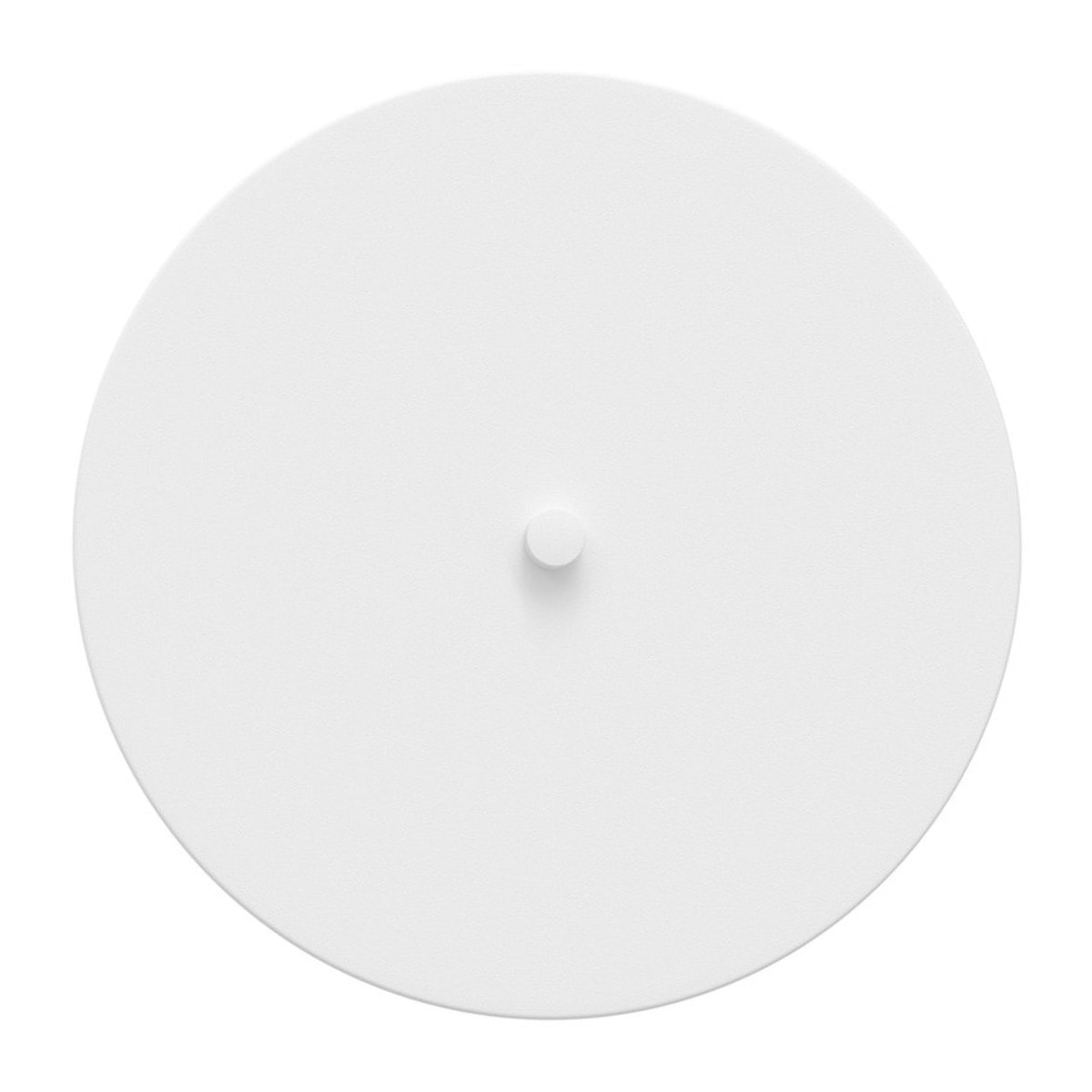 Lampada da parete NEMO in acciaio bianco opaco