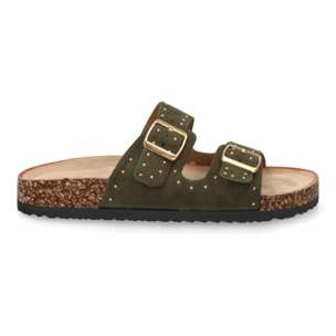 Sandalia bio mujer hebillas ajustables