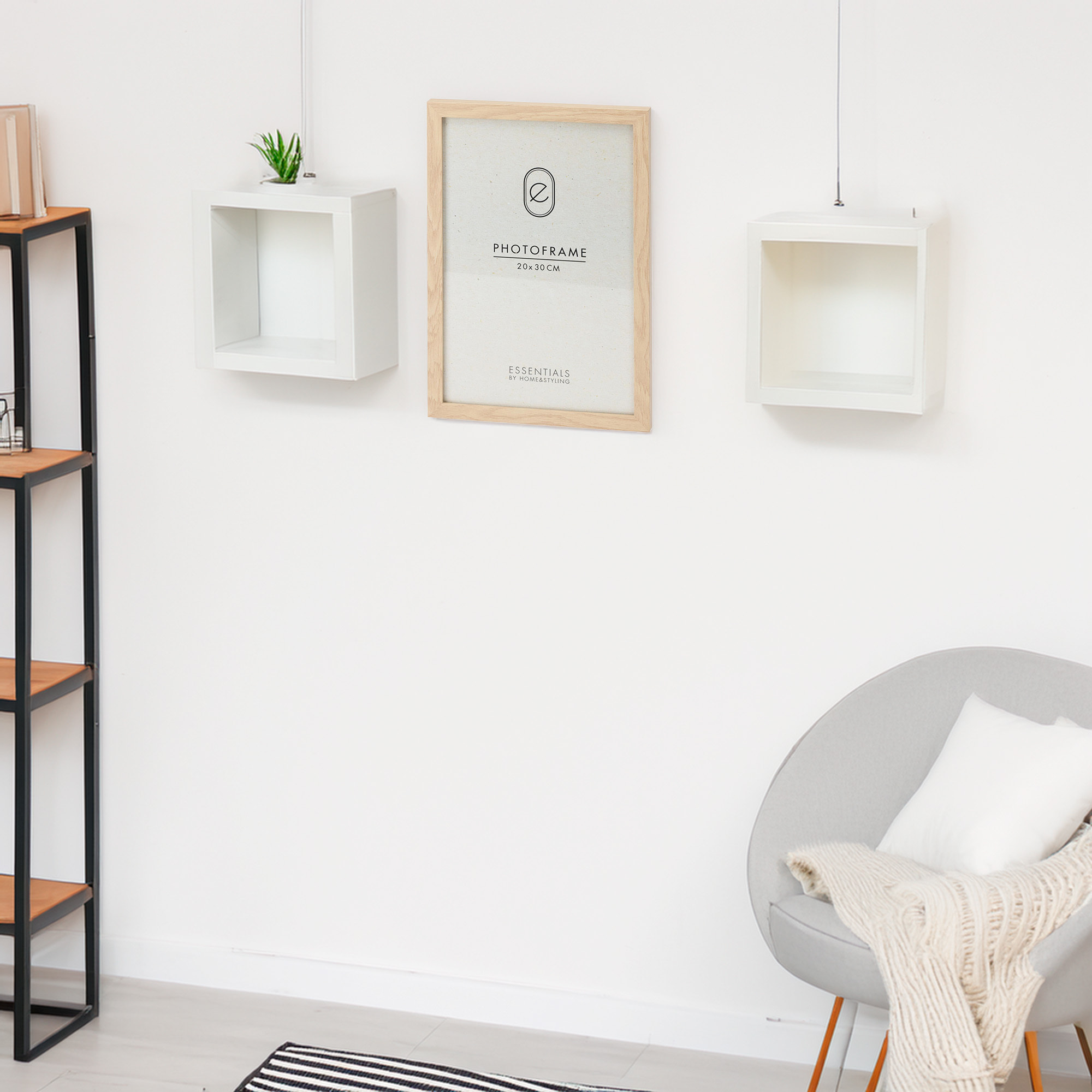 Marco de Fotos en MDF con tapa de cristal