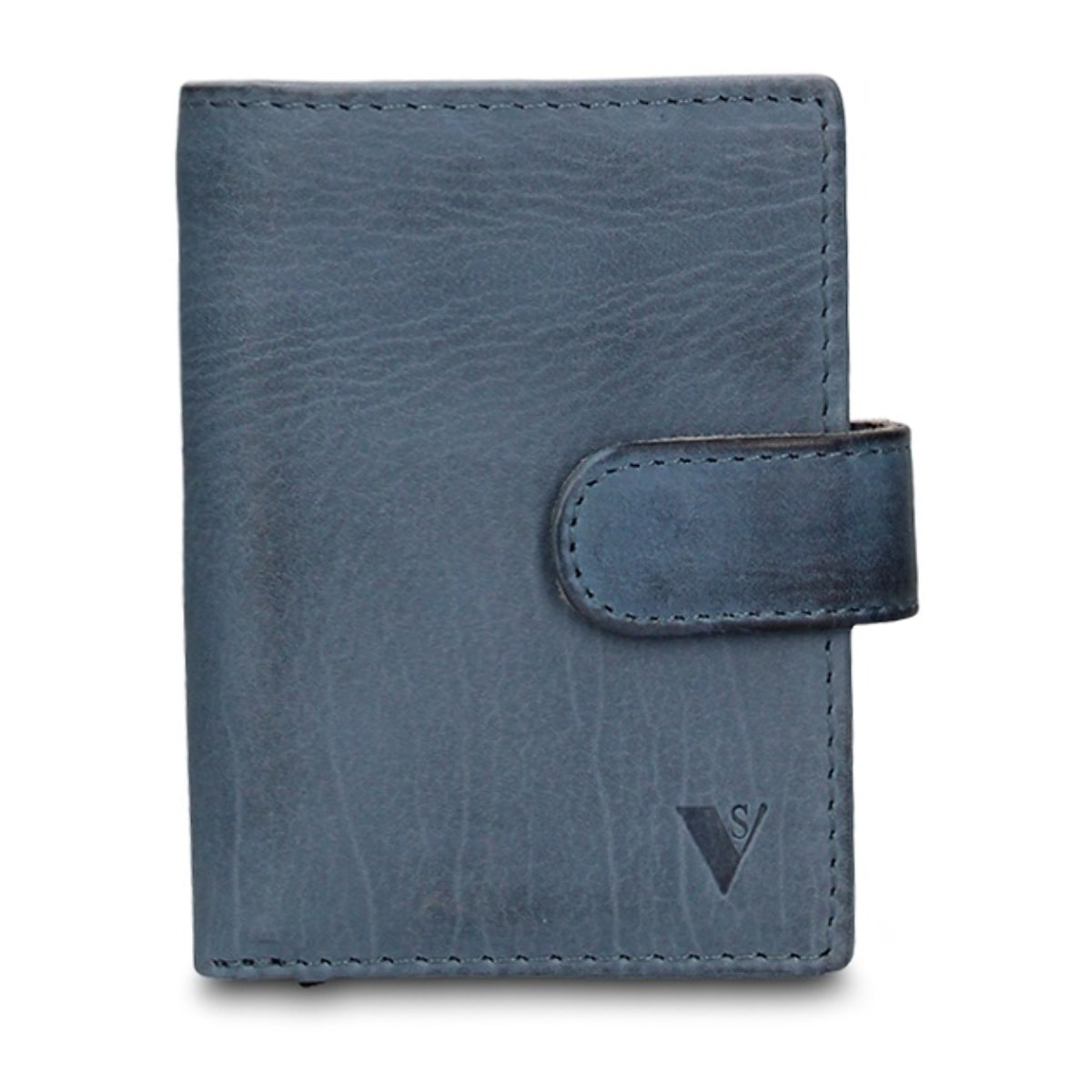 Portafoglio uomo in vera pelle - Modello Astor Prime - Casual - 7.5 x 10.0 x 2.0 cm