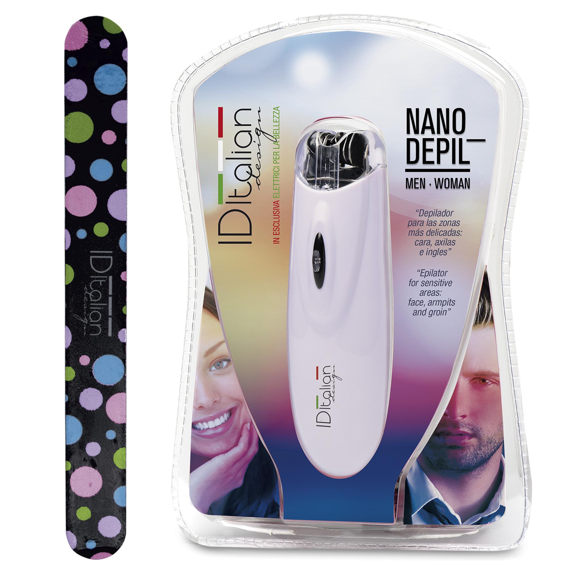 US NANOEPILATOR + LIMA IMBOTTITA