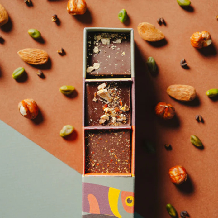 Réglette Dégustation Mendiants Bio - 165g