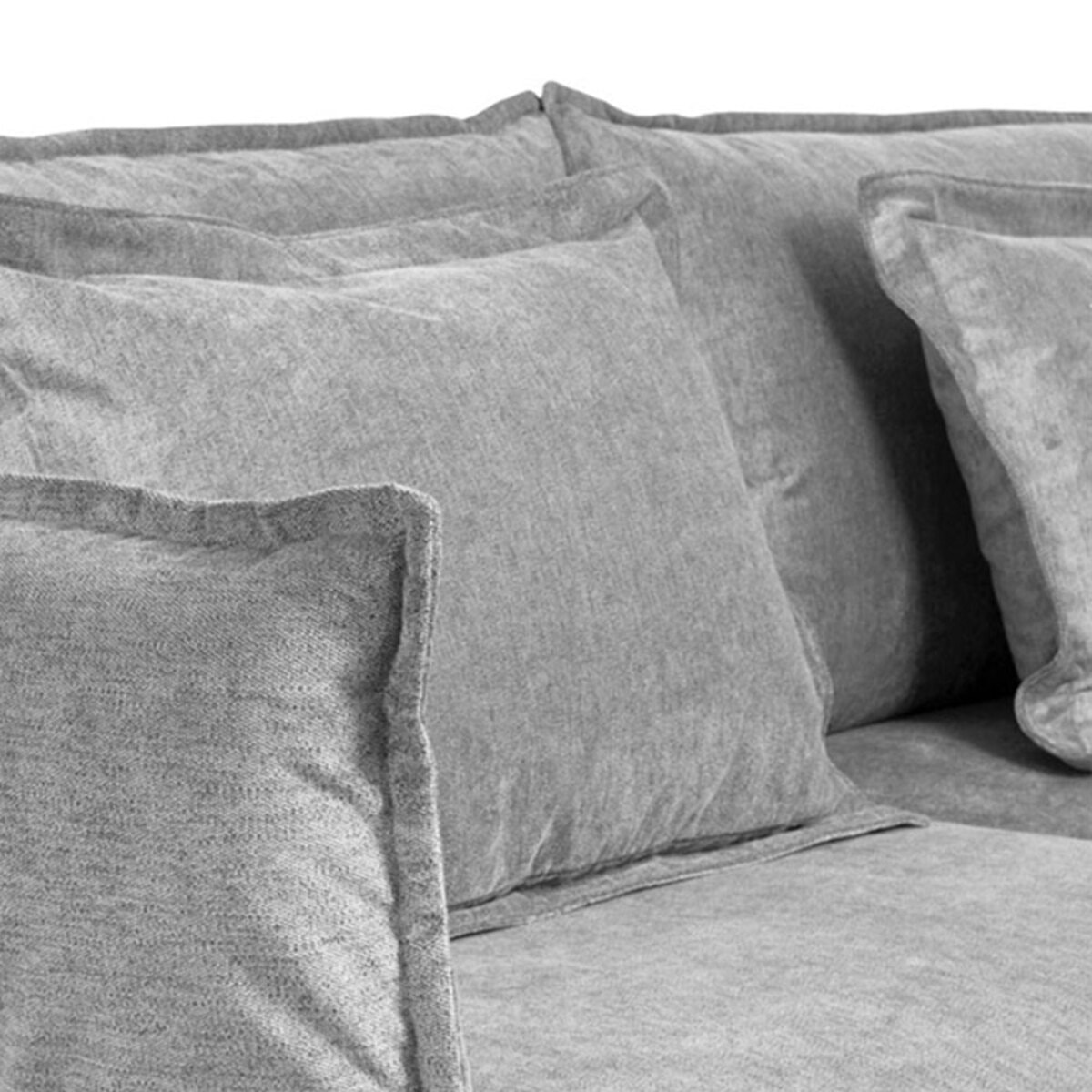 Canapé Tissu droit Verduro - 4 Places