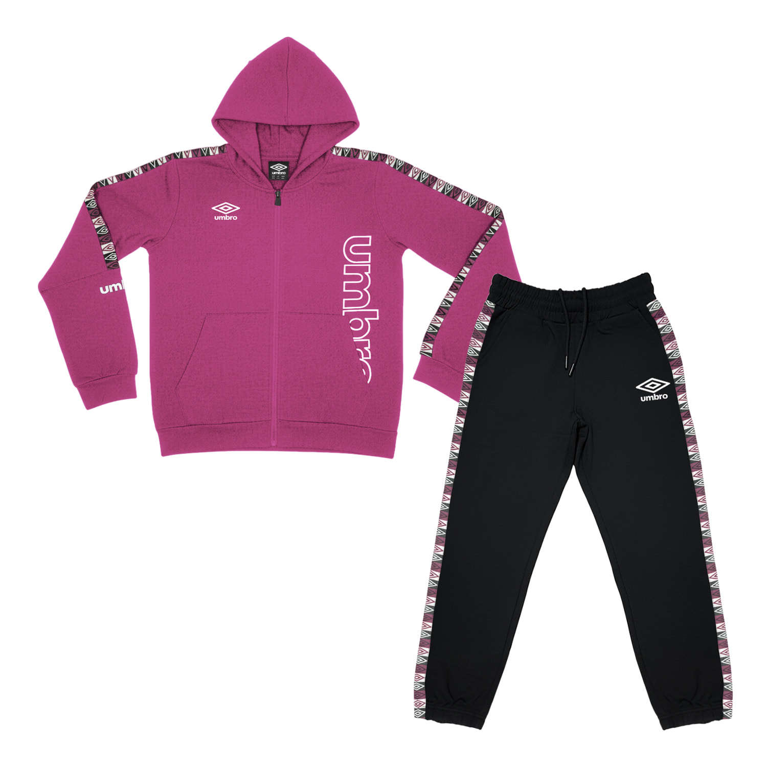 Tuta Bimba UMBRO Cotone Felpato Invernale 3 / 7 Anni