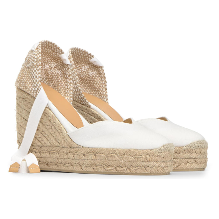 Alpargata Chiara cuña de yute 11cm doble plataforma