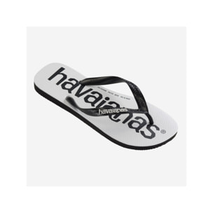 Infradito Havaianas Havaianas Top Logomania Black Bianco