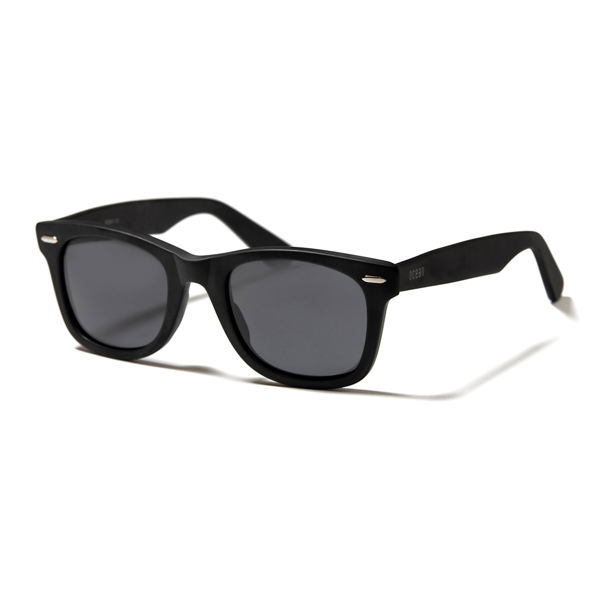 Gafas de sol OCEAN OSAKA - Negro brillante / Ahumada
