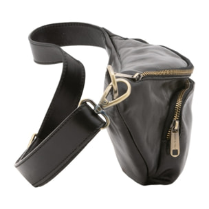 Marsupio da uomo in vera pelle - Modello False - 100% pelle - 37.0 x 16.5 x 10.0 cm