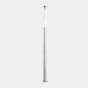 Ledsc4 LedsC4 - Farola LED Exterior Lyon, Eficiencia Energética, Uso Residencial y Comercial, 2310mm, IP Protegida, Gris Transparente, Alta Durabilidad, Fácil Instalación