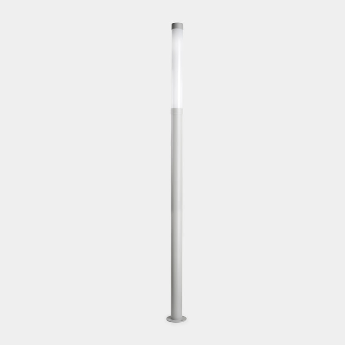 Ledsc4 LedsC4 - Farola LED Exterior Lyon, Eficiencia Energética, Uso Residencial y Comercial, 2310mm, IP Protegida, Gris Transparente, Alta Durabilidad, Fácil Instalación