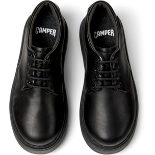Zapatos de cordones - CAMPER Norte - Negro - Cuero liso