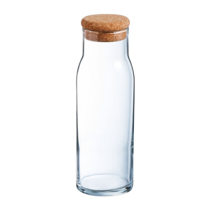 Carafe 1l Funambule - Luminarc - en Verre avec bouchon liège