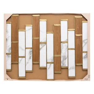 Déco murale "Alisha" marbre 96x74cm