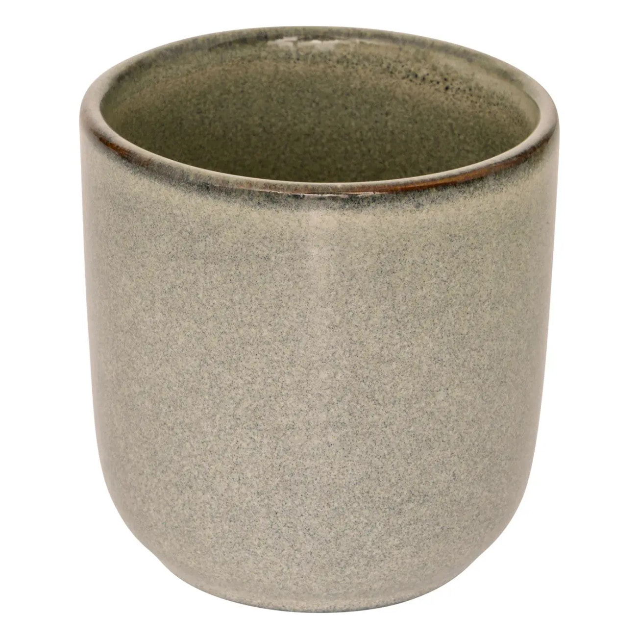 Tasse Terre inconnue vert D6,7xp5,5cm