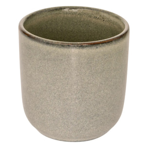 Tasse Terre inconnue vert D6,7xp5,5cm