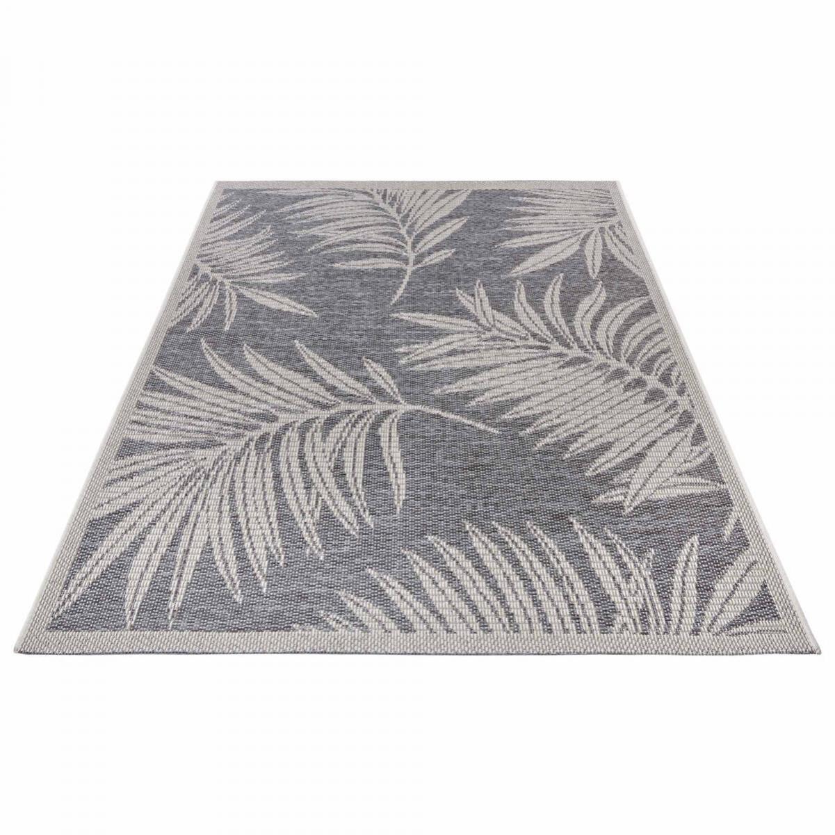 Tapis exterieur kilim nature floral, originalité artisanale ory