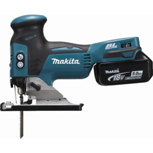 Sierra de calar 18 V Li-Ion 5 Ah MAKITA - 2 baterías, cargador, maletín - DJV181RTJ