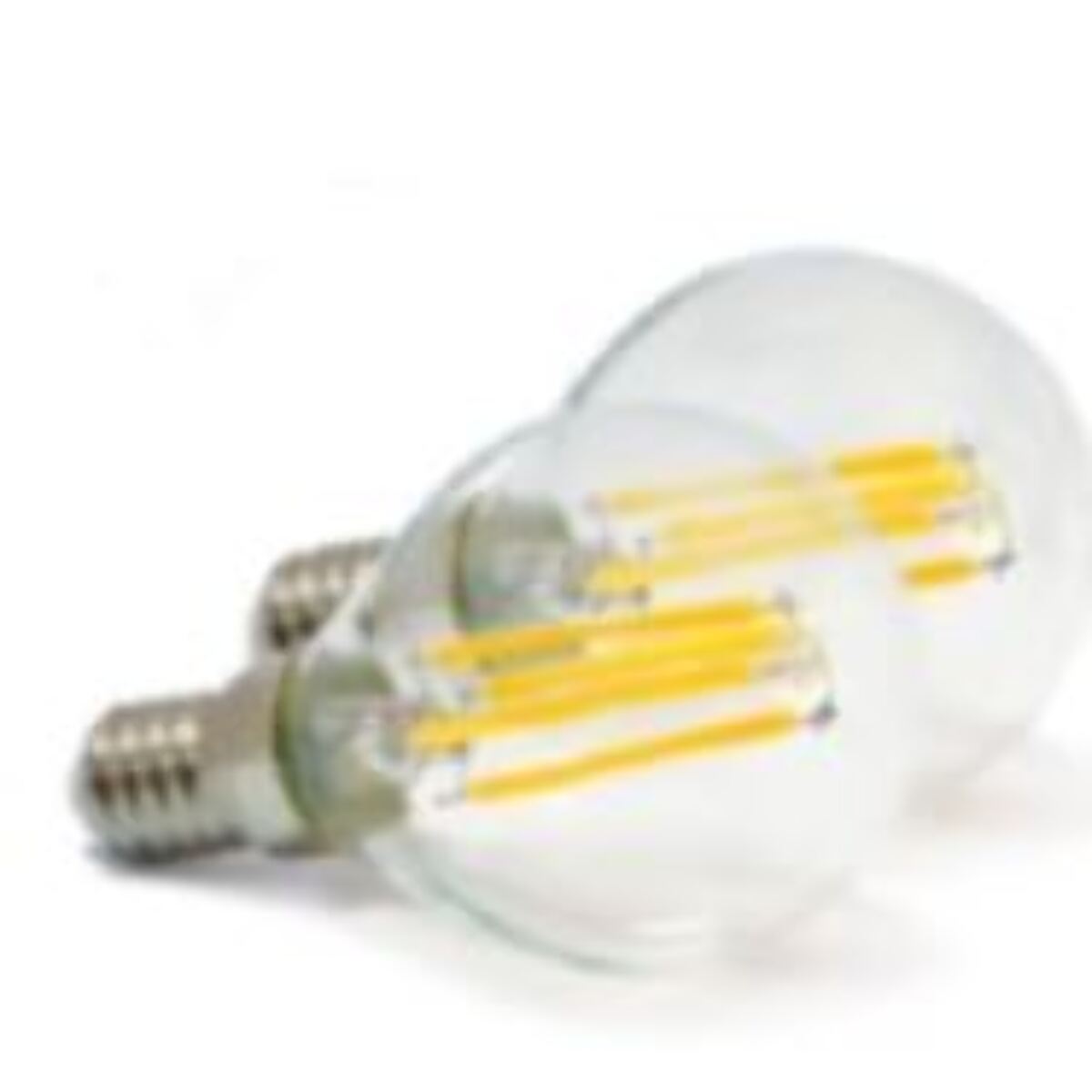 OMEGA Set 6 pezzi filament led sfera p45 4w 470lm 3000k e14
