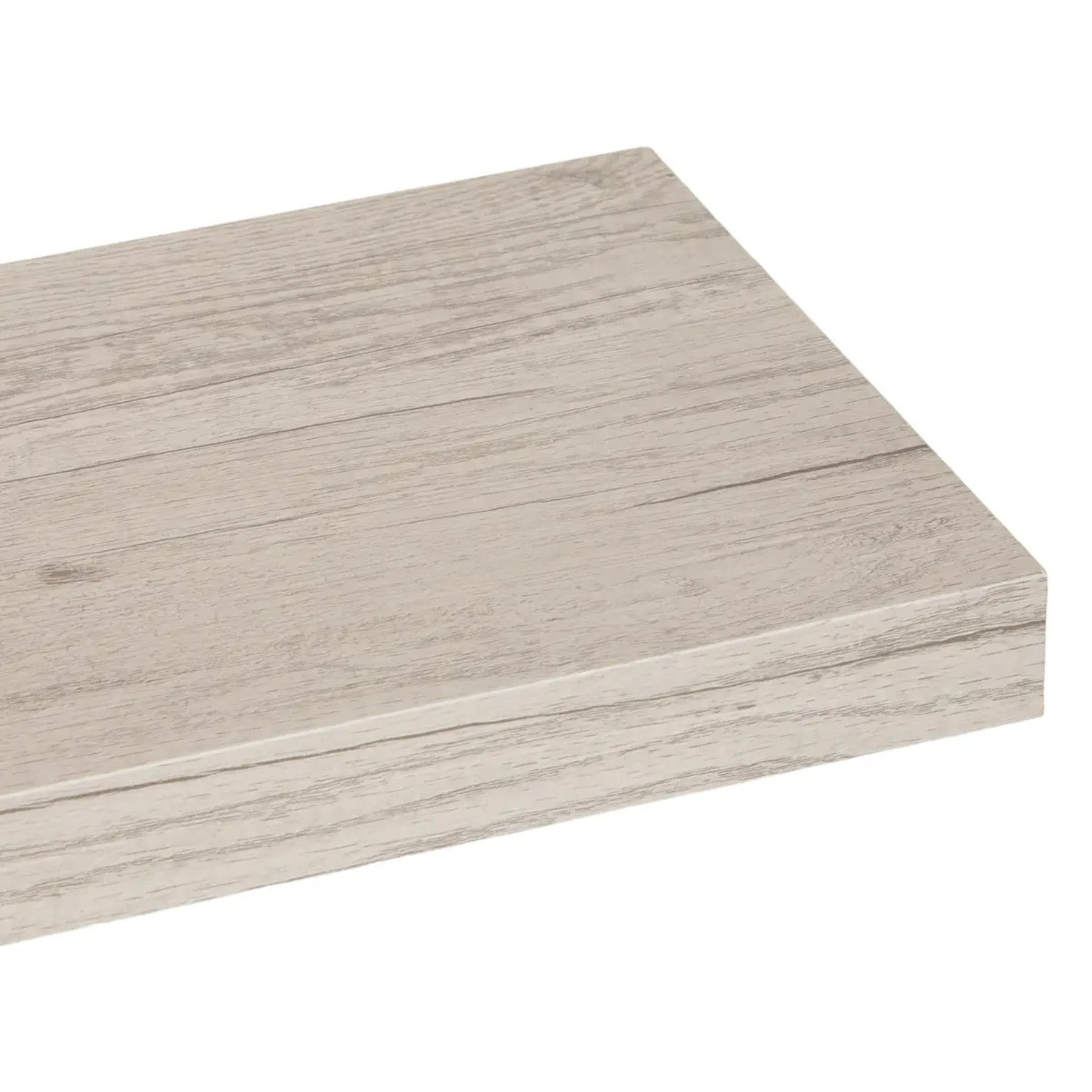 Étagère murale 80cm "Fixy" effet chêne gris